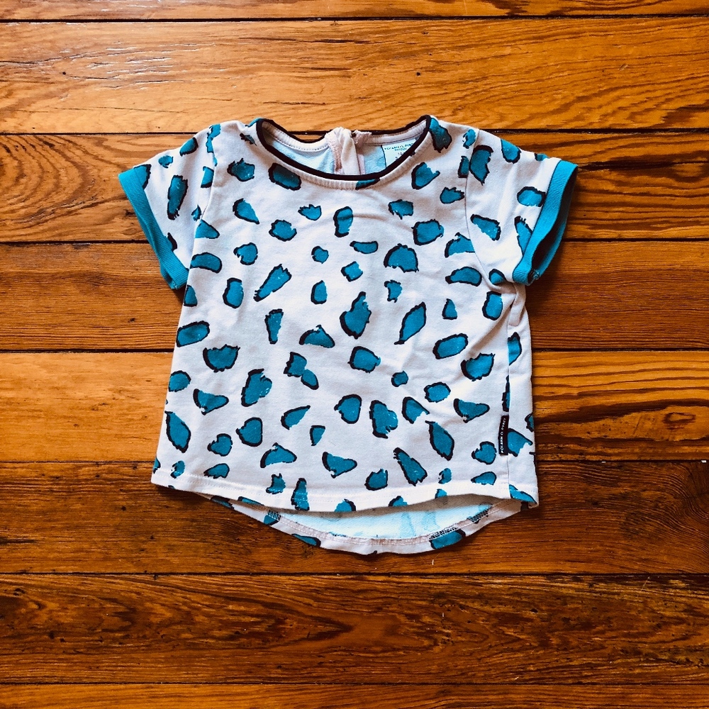 Polarn O. Pyret Pink Leopard Shirt